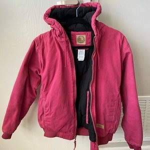 Hot Pink Berne Winter Coat